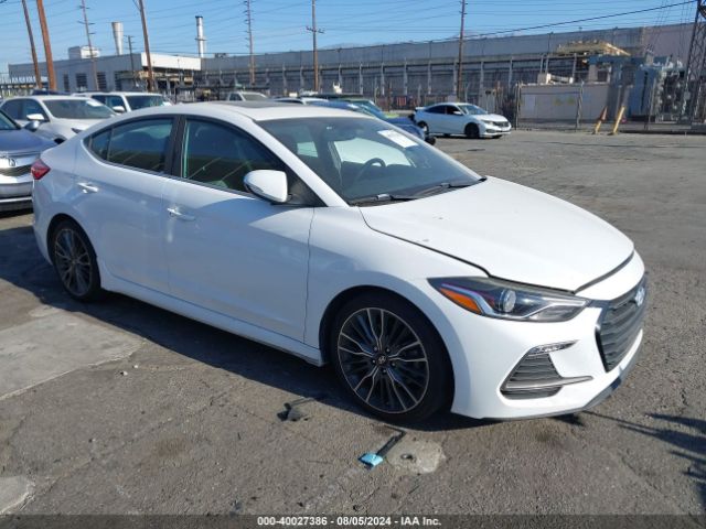 hyundai elantra 2018 kmhd04lb8ju528123