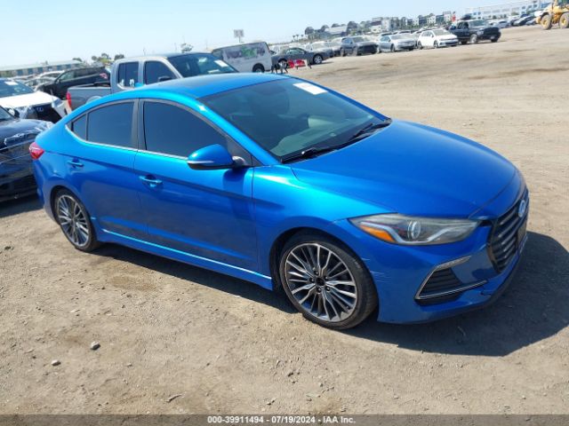 hyundai elantra 2018 kmhd04lb8ju637066