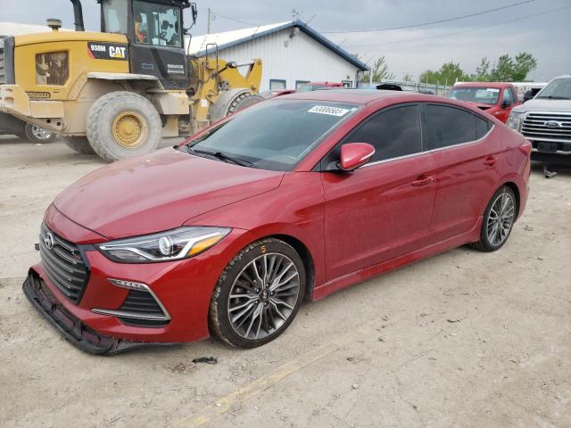 hyundai elantra sp 2017 kmhd04lb9hu315241