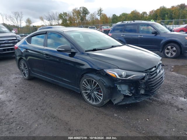 hyundai elantra 2017 kmhd04lb9hu349857