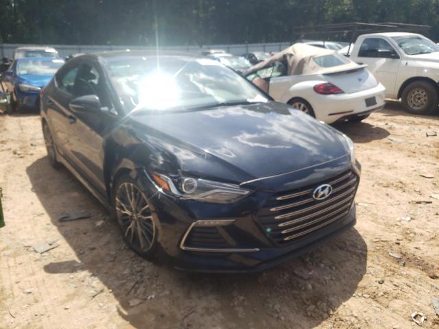 hyundai elantra sp 2018 kmhd04lb9ju530527