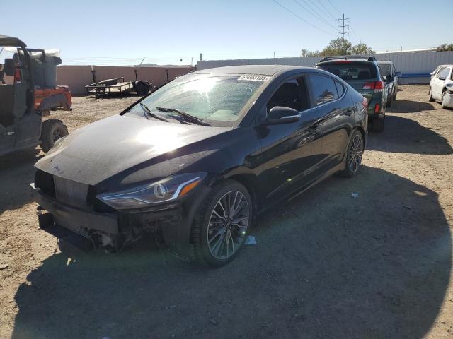 hyundai elantra 2018 kmhd04lbxju509007