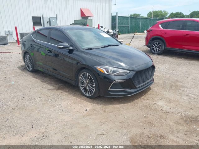 hyundai elantra 2018 kmhd04lbxju703004