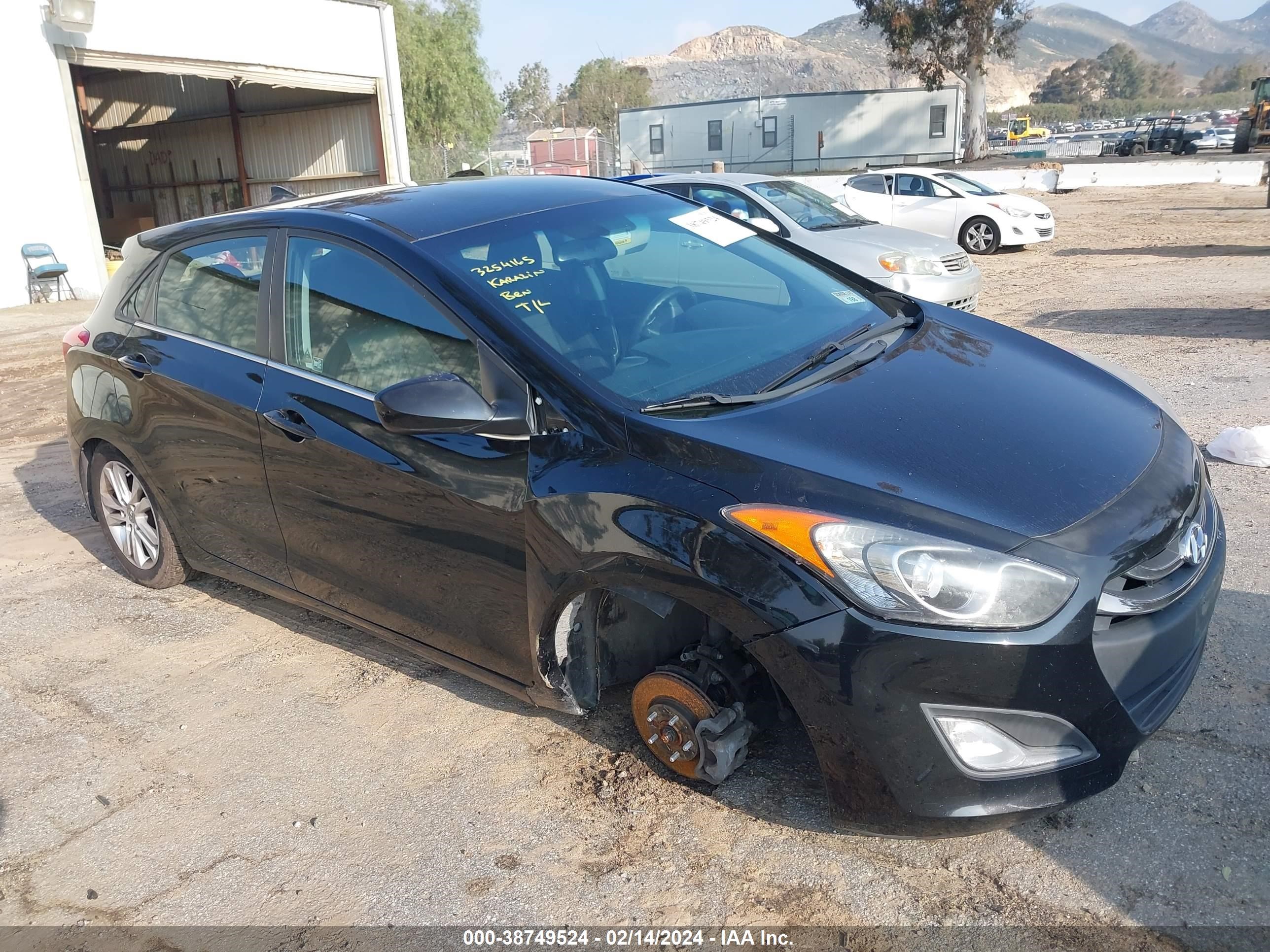 hyundai elantra 2013 kmhd35le1du066113