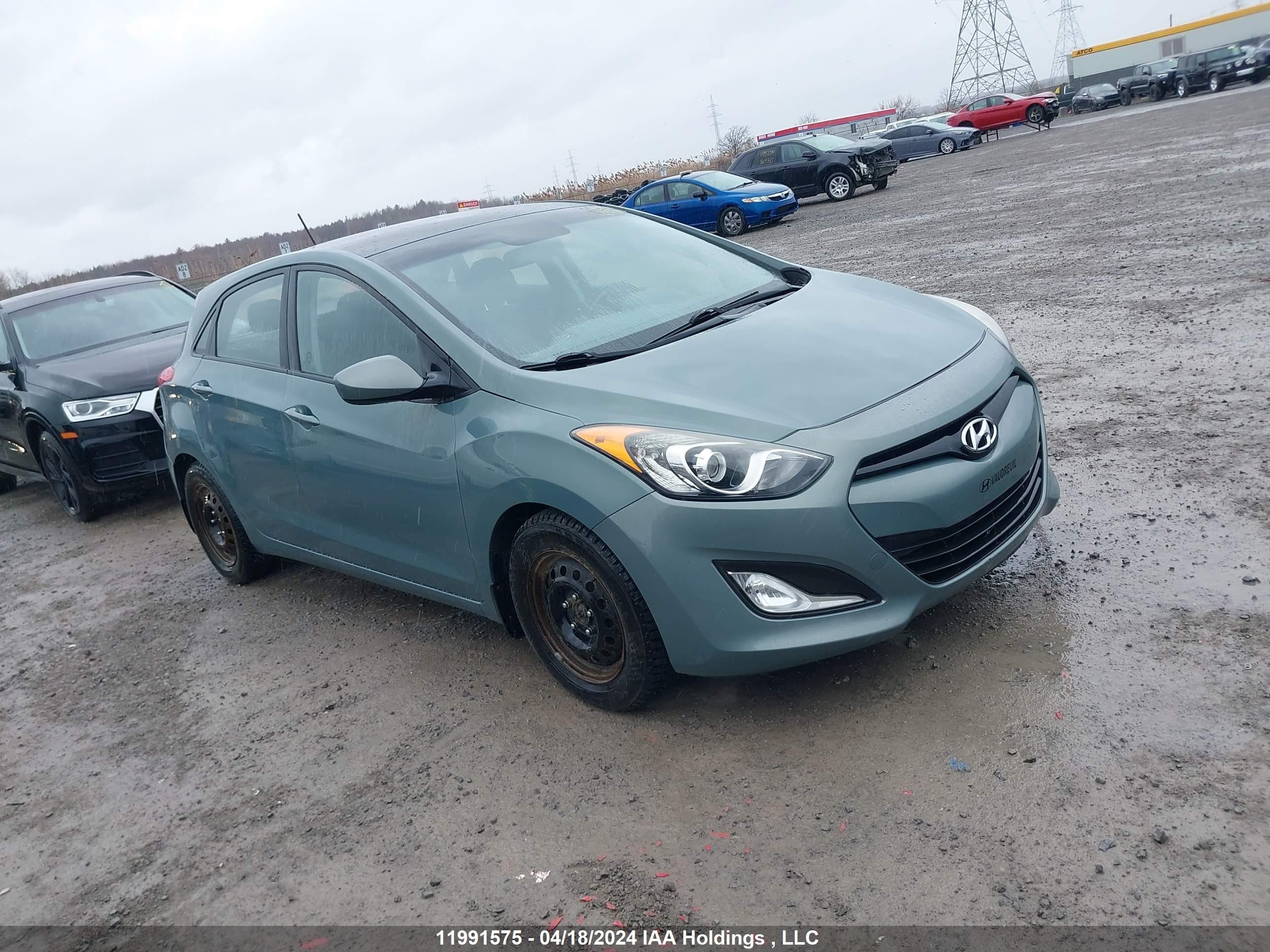 hyundai elantra 2013 kmhd35le7du100619