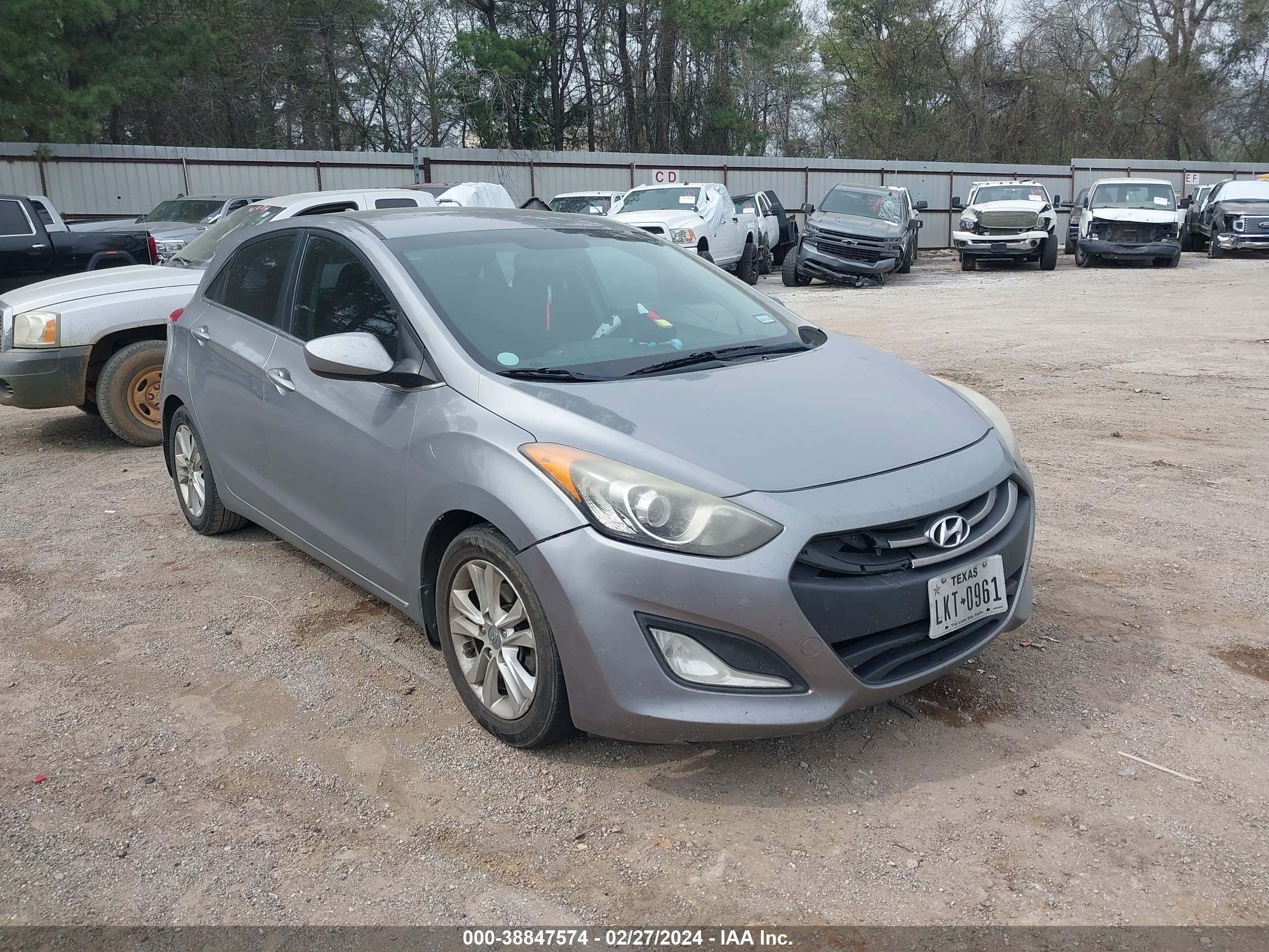 hyundai elantra 2013 kmhd35le7du119218