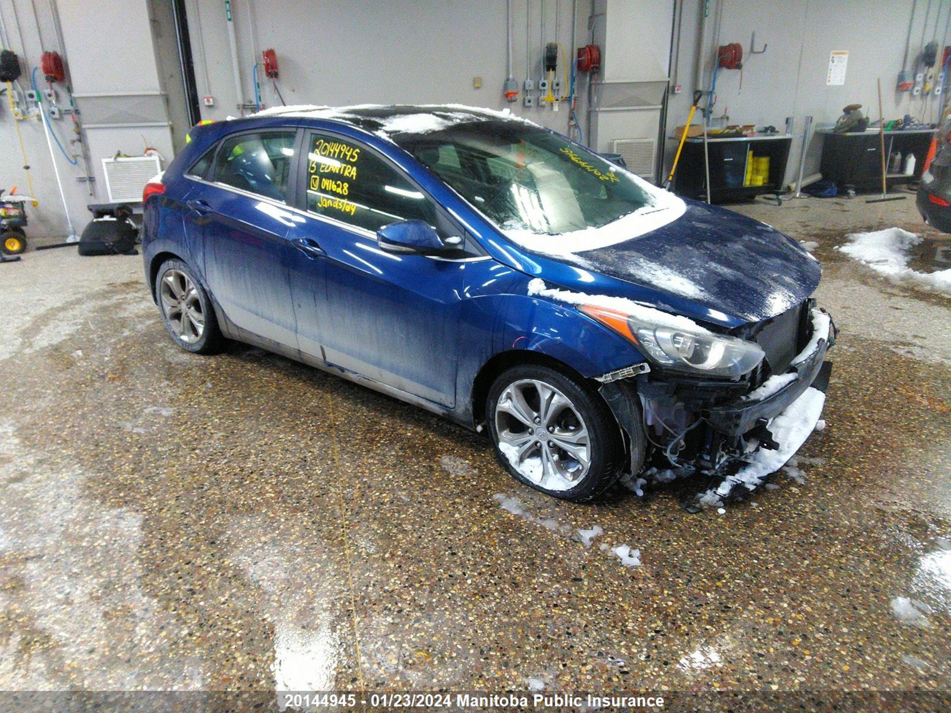 hyundai elantra 2013 kmhd35le8du041628