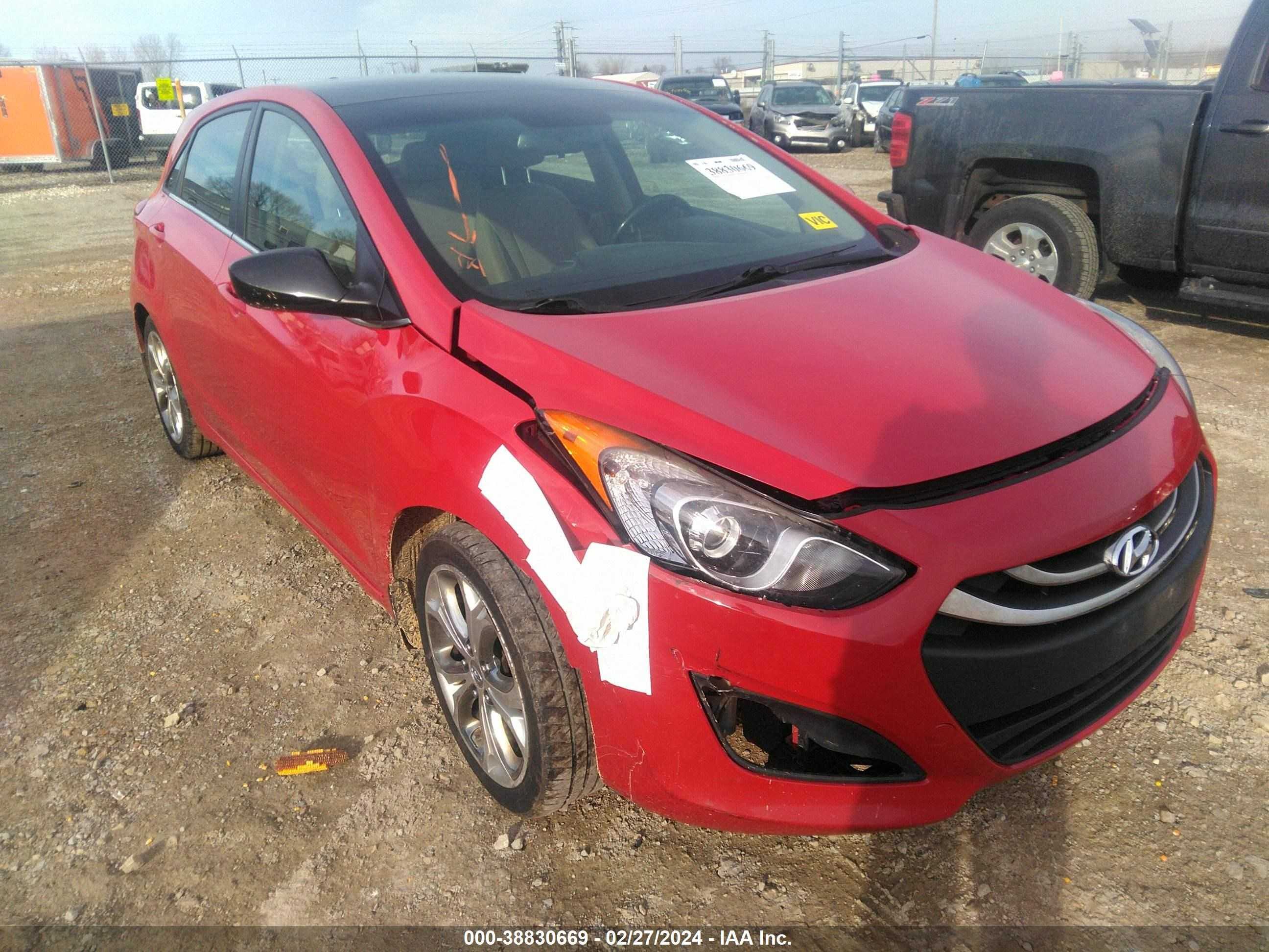 hyundai elantra 2013 kmhd35le9du064884