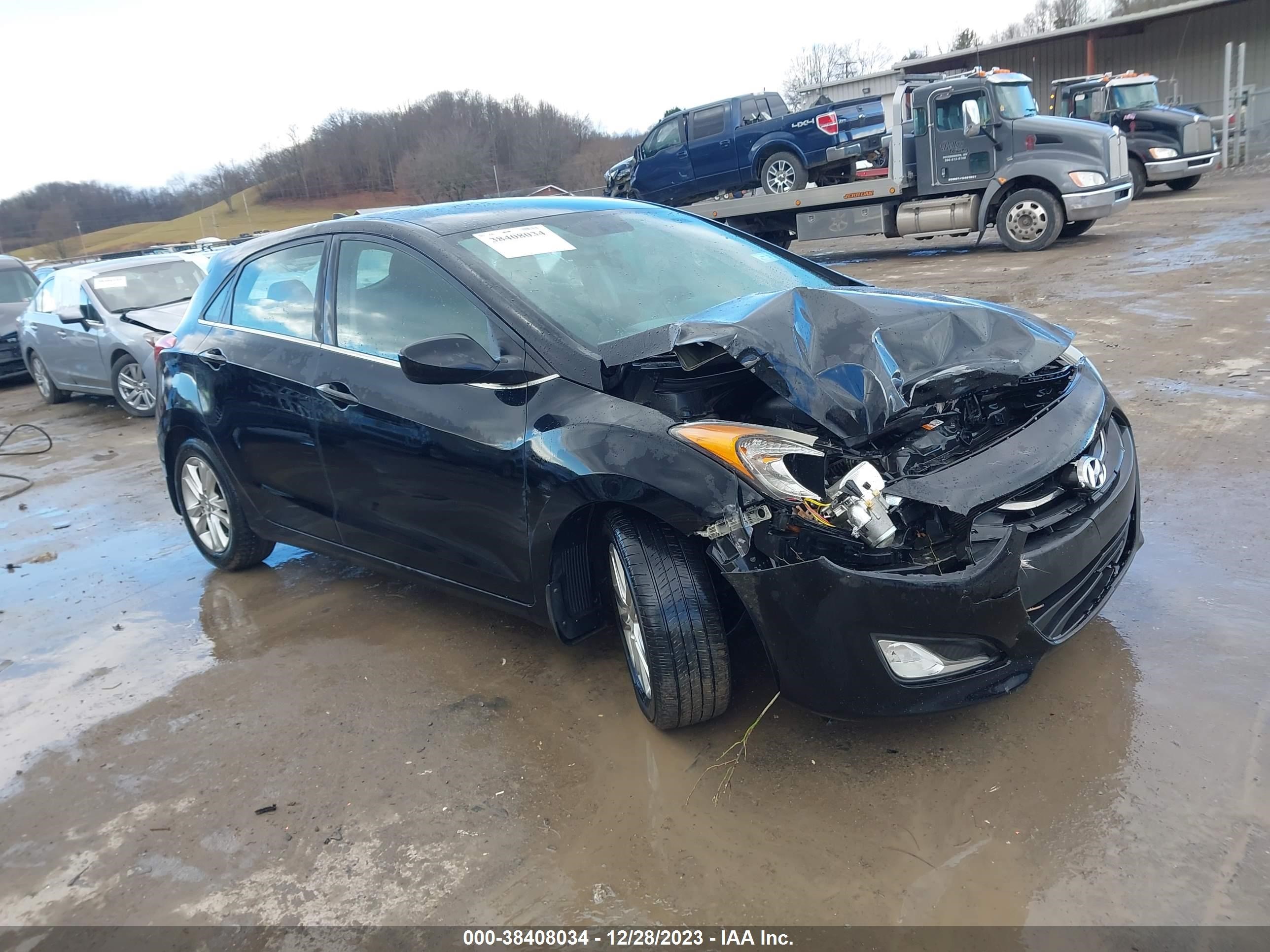 hyundai elantra 2013 kmhd35le9du119155