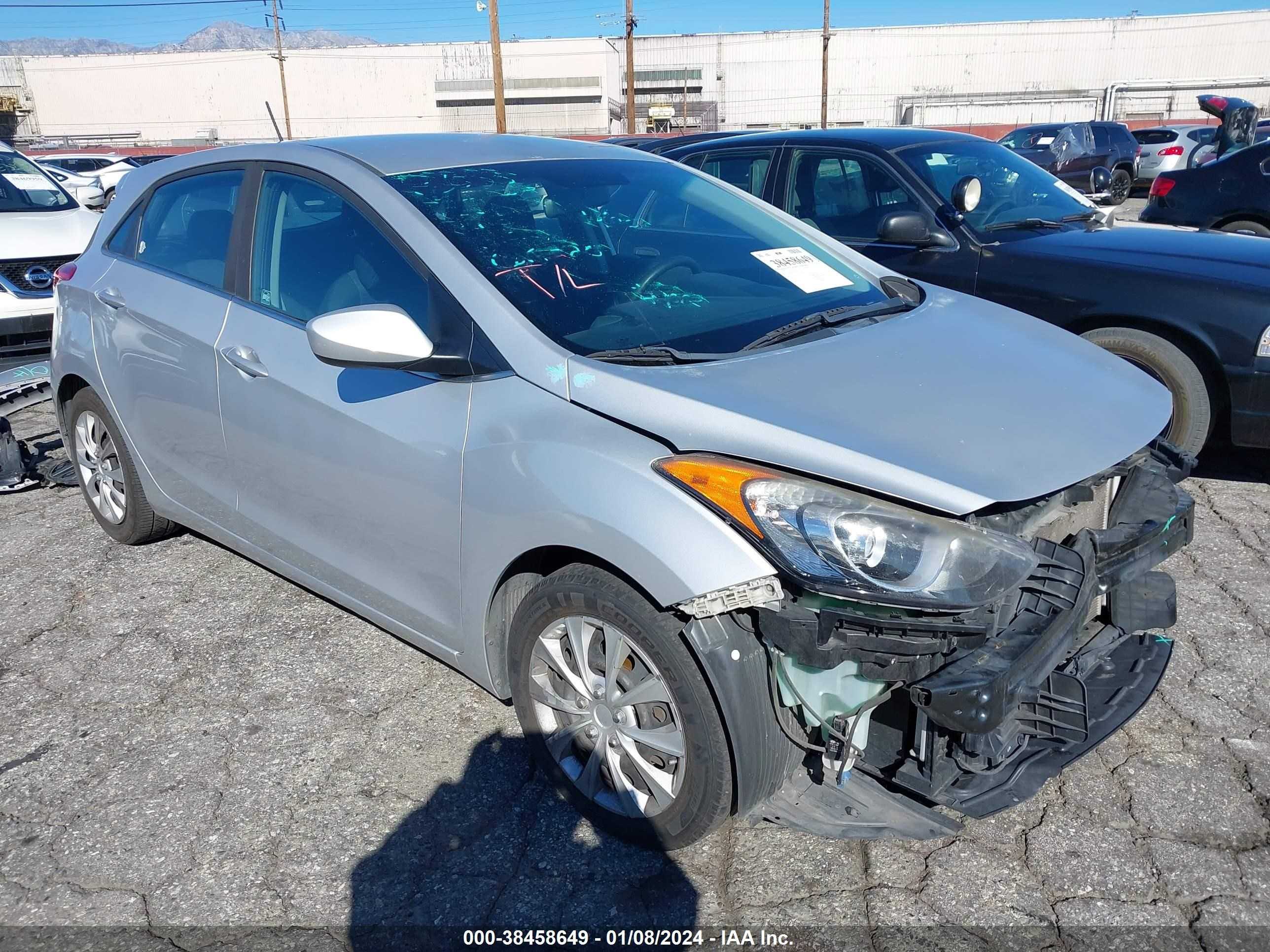 hyundai elantra 2017 kmhd35lh3hu364453