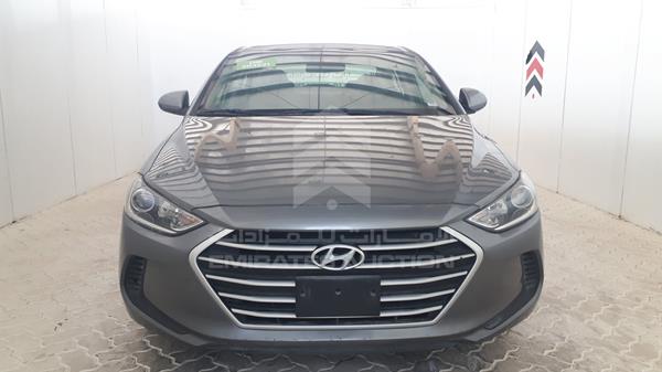 hyundai elantra 2018 kmhd741c6ju708868