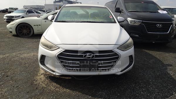 hyundai elantra 2017 kmhd741cxhu254568