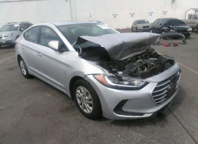 hyundai elantra 2017 kmhd74lf0hu083529