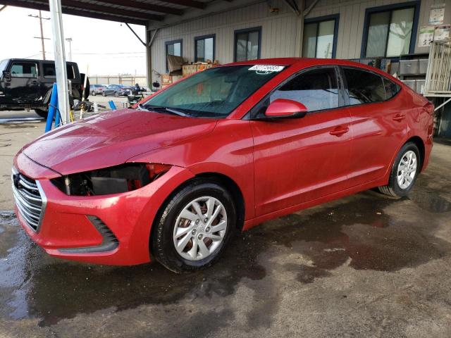 hyundai elantra 2017 kmhd74lf0hu084535