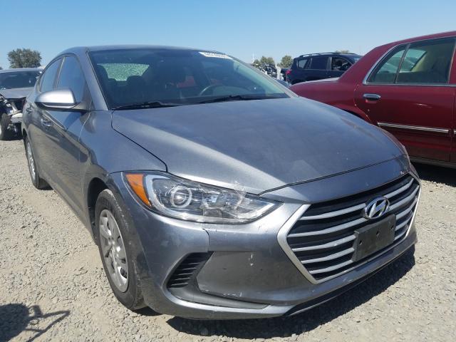 hyundai elantra se 2017 kmhd74lf0hu085846