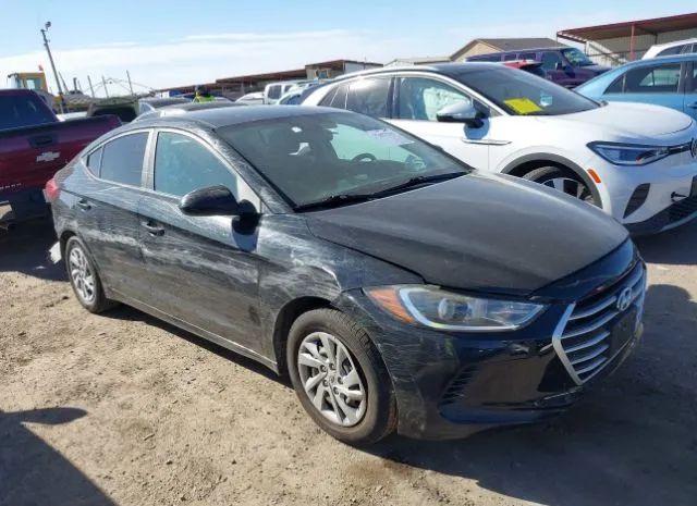 hyundai elantra 2017 kmhd74lf0hu093834