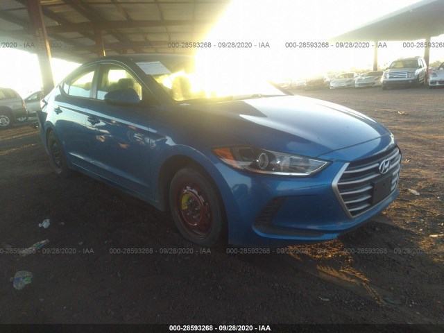 hyundai elantra 2017 kmhd74lf0hu104055