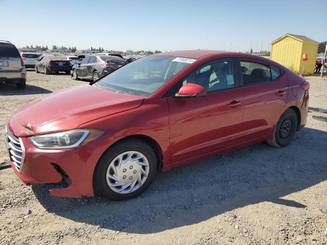 hyundai elantra se 2017 kmhd74lf0hu111829