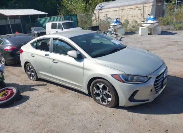 hyundai elantra 2017 kmhd74lf0hu119140