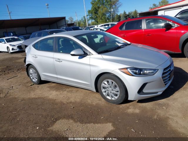 hyundai elantra 2017 kmhd74lf0hu179760