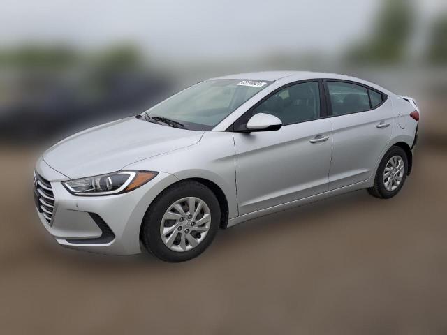 hyundai elantra 2017 kmhd74lf0hu357909