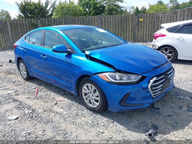 hyundai elantra 2017 kmhd74lf0hu384253