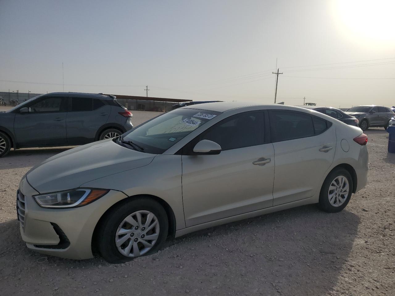 hyundai elantra 2017 kmhd74lf0hu392014