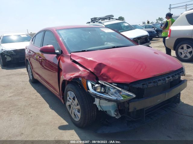 hyundai elantra 2017 kmhd74lf0hu394202