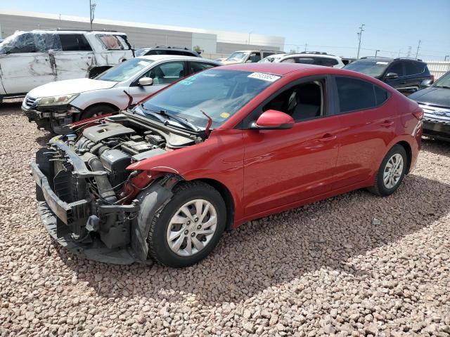 hyundai elantra 2017 kmhd74lf0hu399108