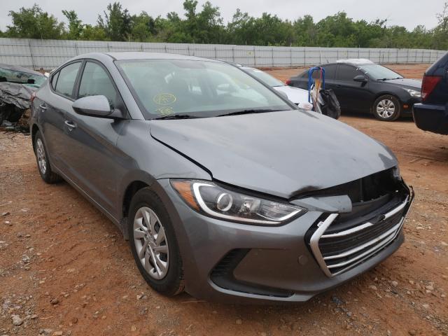 hyundai elantra se 2017 kmhd74lf0hu408633