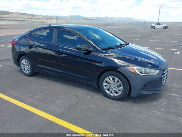 hyundai elantra 2017 kmhd74lf0hu429675