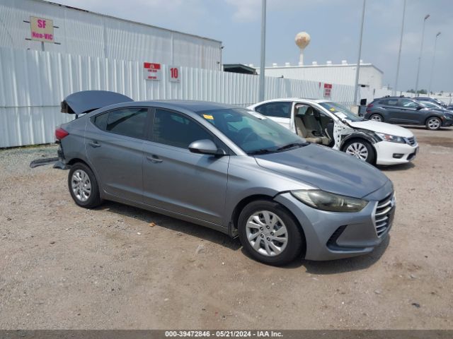 hyundai elantra 2018 kmhd74lf0ju446742