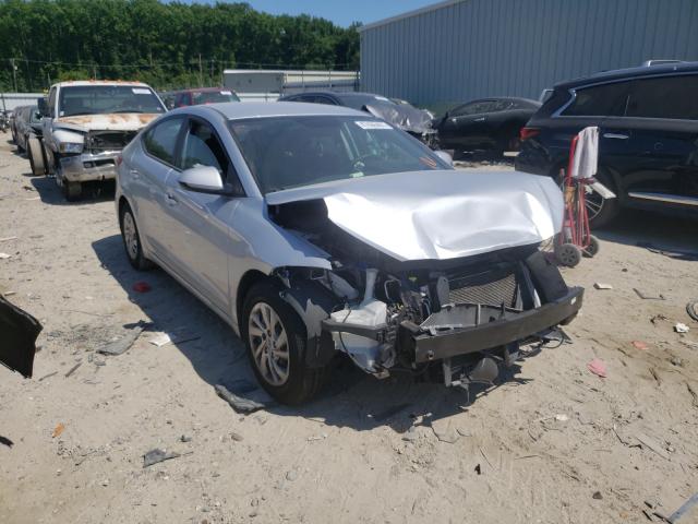 hyundai elantra se 2018 kmhd74lf0ju510441