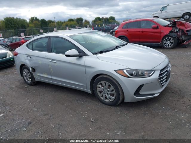 hyundai elantra 2018 kmhd74lf0ju512285