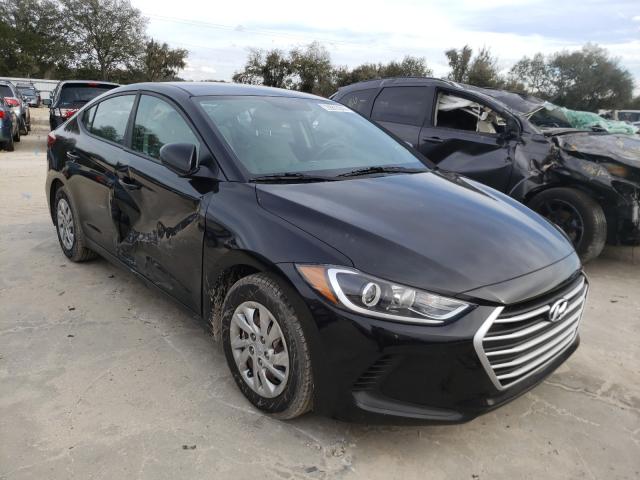 hyundai elantra se 2018 kmhd74lf0ju573507