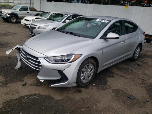 hyundai elantra se 2018 kmhd74lf0ju574267