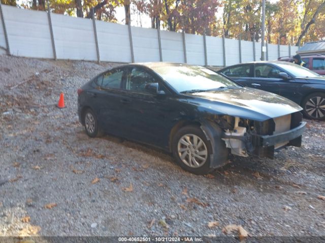 hyundai elantra 2018 kmhd74lf0ju580411