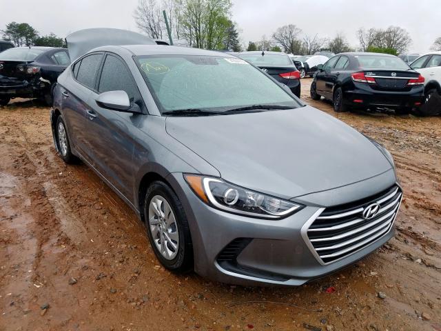 hyundai elantra se 2018 kmhd74lf0ju580747