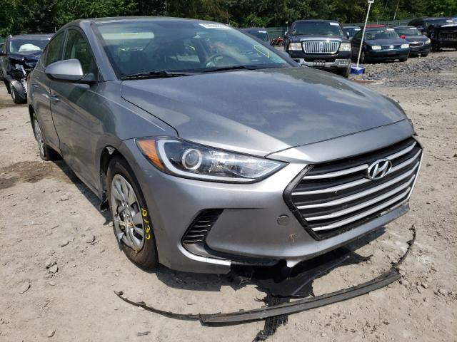 hyundai elantra se 2018 kmhd74lf0ju677463