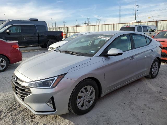 hyundai elantra 2019 kmhd74lf0ku752938