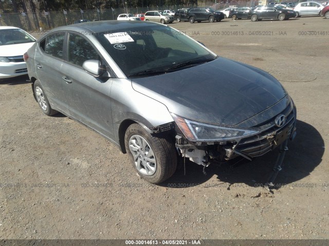 hyundai elantra 2019 kmhd74lf0ku806531