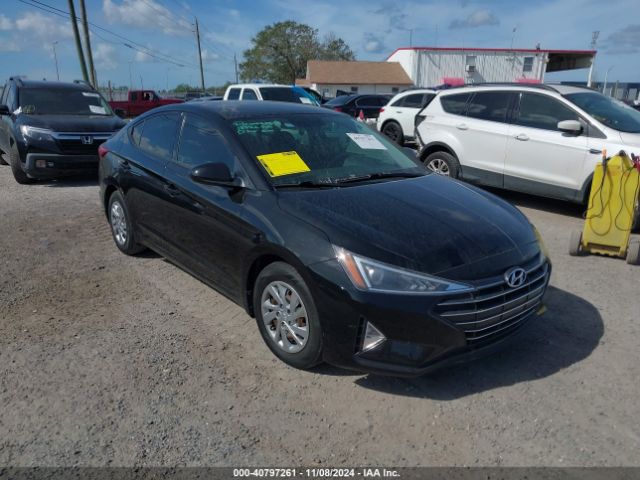 hyundai elantra 2019 kmhd74lf0ku869709