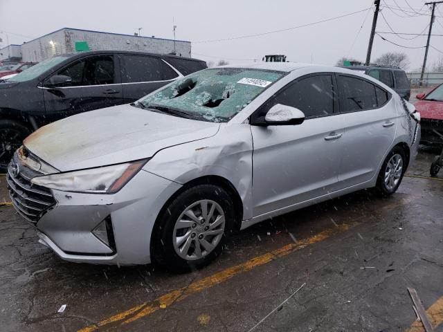 hyundai elantra se 2019 kmhd74lf0ku872058