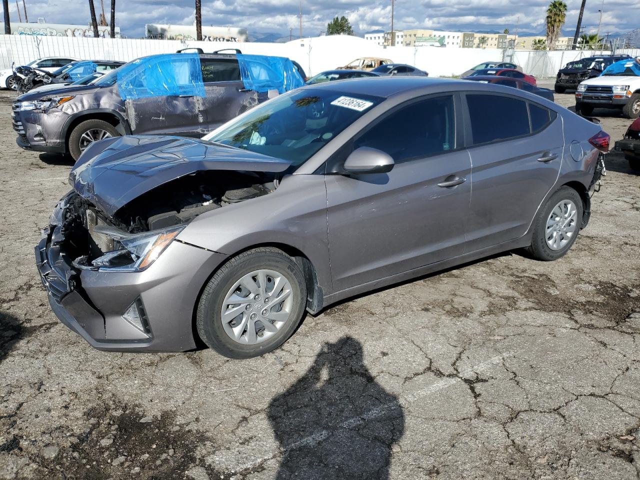 hyundai elantra 2020 kmhd74lf0lu950307