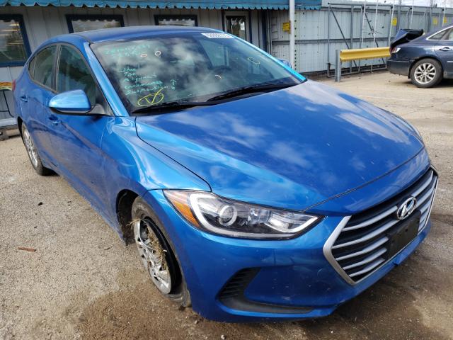 hyundai elantra se 2017 kmhd74lf1hu078341