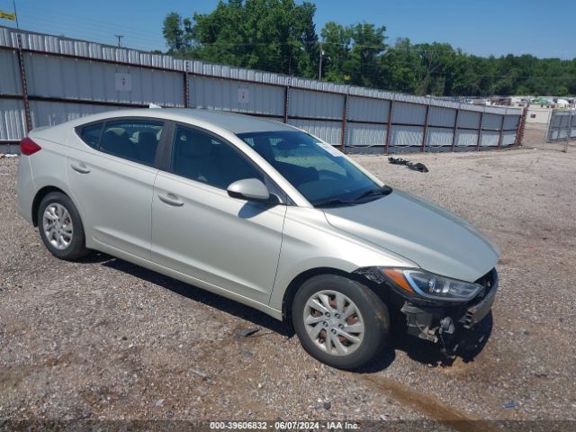 hyundai elantra 2017 kmhd74lf1hu079019