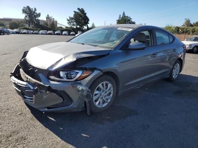 hyundai elantra 2017 kmhd74lf1hu085399