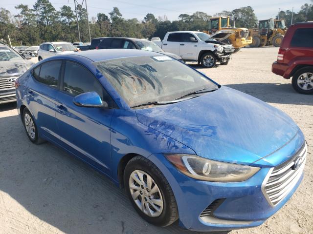 hyundai elantra se 2017 kmhd74lf1hu100094