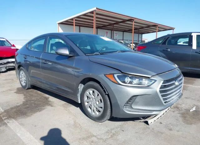 hyundai elantra 2017 kmhd74lf1hu116635