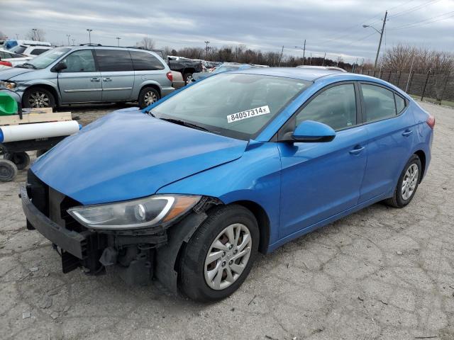 hyundai elantra se 2017 kmhd74lf1hu118708